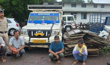 निर्माणाधीन मकान से 63 सेंटरिंग प्लेट चोरी, ललित कबाड़ी सहित 4 गिरफ्तार