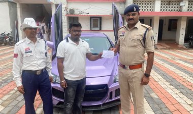 मॉडिफाइड कार और ब्लैक फिल्म का शौक पड़ा भारी, कोर्ट ने लगाया ₹16 हजार का जुर्माना