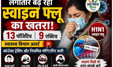 दुर्ग-भिलाई में बढ़ रहा स्वाइन फ्लू का खतरा, 13 पॉजिटिव, 9 एक्टिव