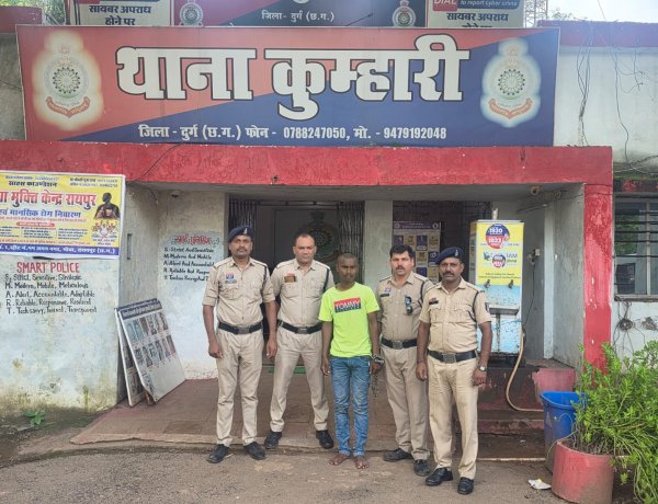 पत्नी के चरित्र पर शक में की हत्या, वारदात के तुरंत बाद पति गिरफ्तार