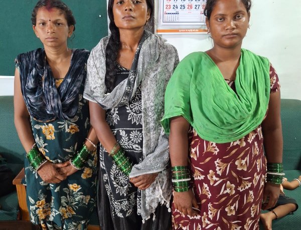 खुद को क्षेत्र का 'दादा' बताकर फैला रहे थे आतंक, तीन फरार आरोपी गिरफ्तार