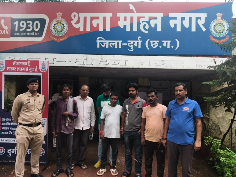 एक दिन में 101 वारंट तामील, दुर्ग पुलिस का विशेष अभियान