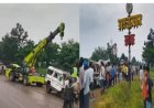 रायपुर से नागपुर जा रही बोलेरो ट्रक से टकराई, 3 बच्चों समेत 8 की मौत