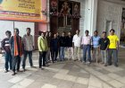 मंदिर की टेंट व्यवस्था पर विवाद, व्यापारियों ने लगाया एकाधिकार का आरोप
