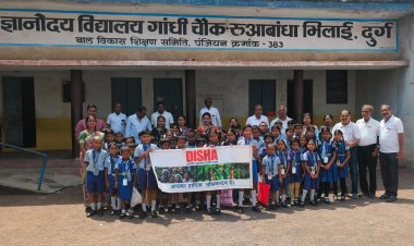 शिक्षक दिवस पर दिशा ने ज्ञानोदय विद्यालय के शिक्षकों का किया सम्मान