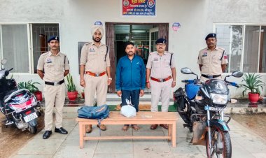 शिवनाथ नदी किनारे गांजा बेचने ग्राहक तलाश रहा था आरोपी, 1.644 किलो गांजा समेत ₹88,600 का सामान जब्त