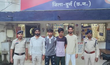 दुर्गा पंडाल के पास विवाद के बाद युवक पर चढ़ाया पिकअप, मौत; चार आरोपी गिरफ्तार