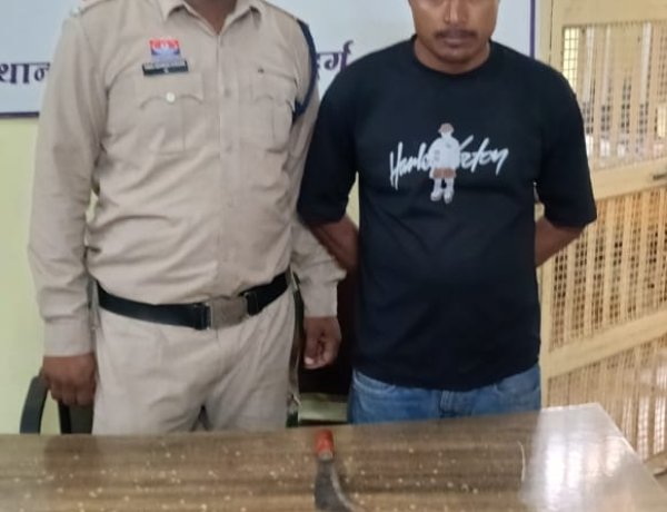 पुराने विवाद में मारपीट, चापड़ दिखाकर दी जान से मारने की धमकी, आरोपी गिरफ्तार