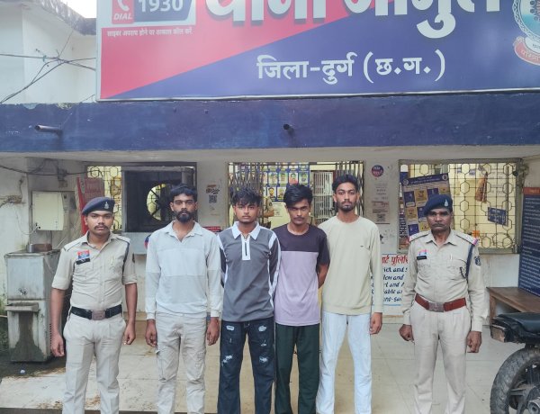 दुर्गा पंडाल के पास विवाद के बाद युवक पर चढ़ाया पिकअप, मौत; चार आरोपी गिरफ्तार