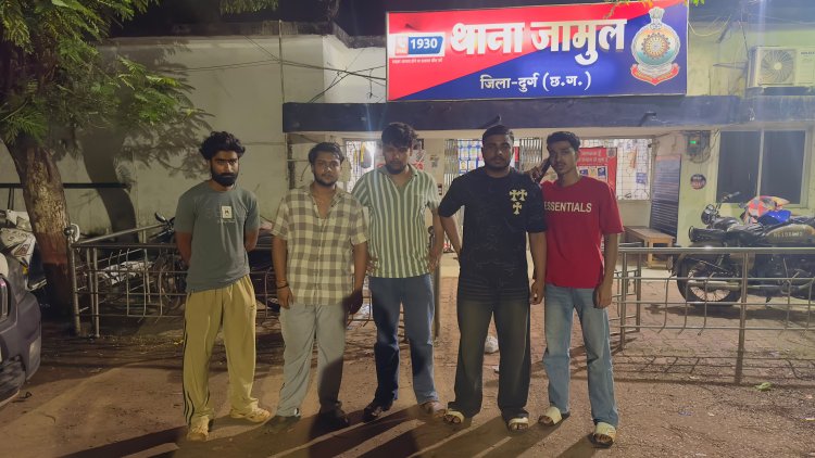 आधी रात स्टंट कर रील बनाना पड़ा भारी, नशे में बुलेट चालक समेत 6 पर कार्रवाई