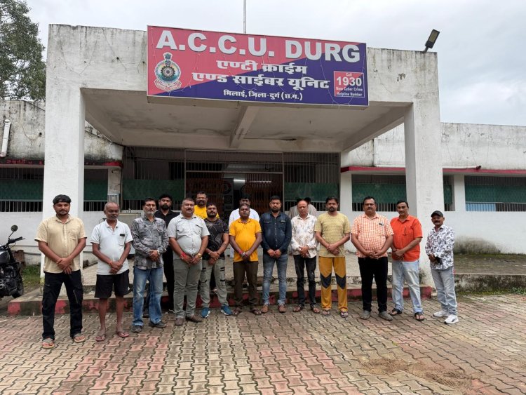 गैंग हिस्ट्रीशीटरों पर दुर्ग पुलिस का शिकंजा, 50 का बाइंड ओवर और MCU
