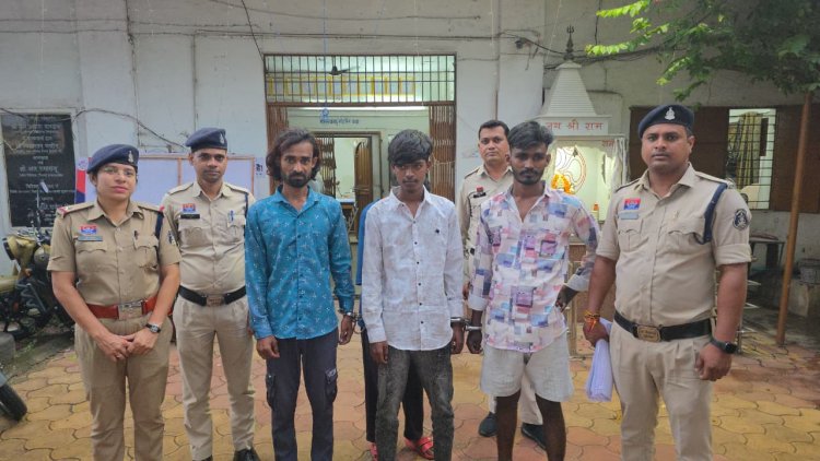 हेरोइन तस्करी मामले में फरार तीन आरोपी गिरफ्तार, 70.460 ग्राम हेरोइन सहित ₹29.22 लाख की सामग्री हुई थी जब्त
