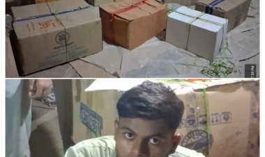 अवैध पटाखों का कारोबार, 1.20 लाख रुपये के पटाखे जब्त