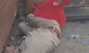 शराब के नशे में जमीन पर सो गए जवान, इंसास राइफल को लावारिस हालत में छोड़ा, एसपी ने दुर्ग के 2 जवान को किया निलंबित
