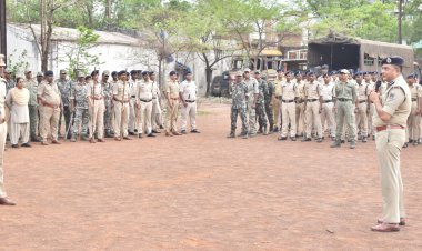 दशहरा और प्रतिमा विसर्जन पर दुर्ग पुलिस का पहरा, 766 पुलिसकर्मियों की तैनाती