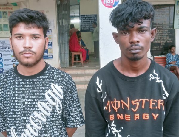 दुर्गा पंडाल की दान पेटी और शकुन टावर के एसी का कॉपर वायर चोरी, 2 नाबालिग सहित 5 गिरफ्तार