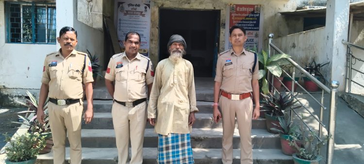 घर की बाड़ी में सब्जियों के बीच उगा रखा था गांजा, 112 पौधों के साथ आरोपी गिरफ्तार