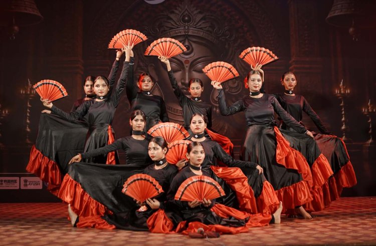 नृत्यधाम कला समिति के आयोजन में कथक, भरतनाट्यम और कुचिपुड़ी की प्रस्तुतियों ने बटोरीं तालियां